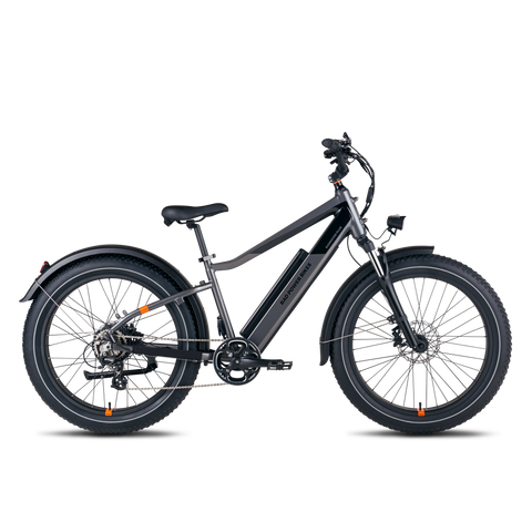 Right side view of the RadRover 6 Plus High-Step electric fat tire bike.