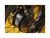 Black ebike motor and chains on a black wheel.