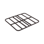 top angle view image of black rack platform