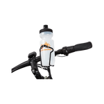 Rad Power Bikes Water Bottle installed in a water bottle holder on a bike