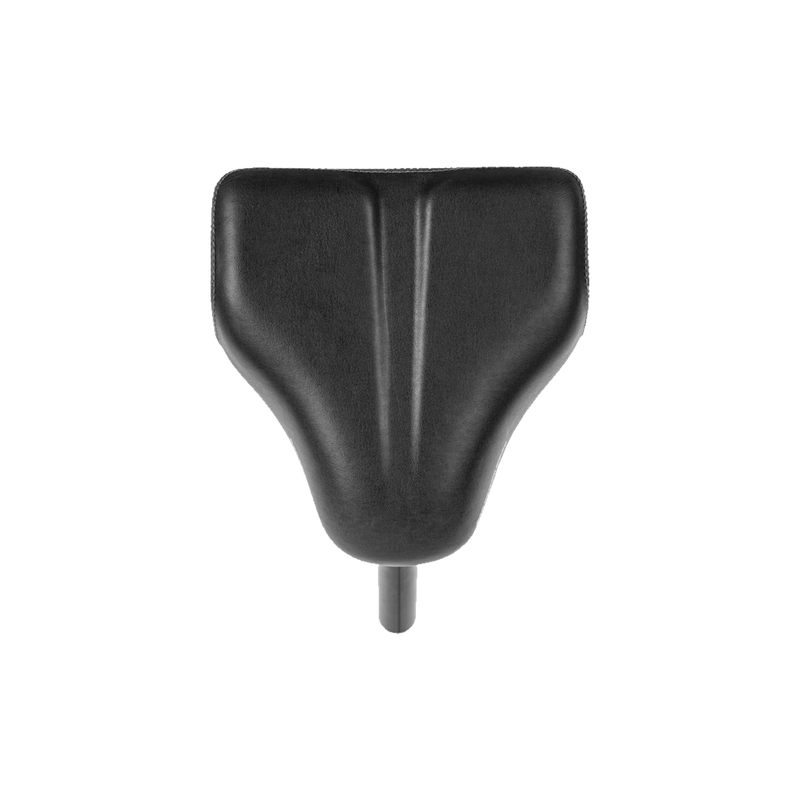 A top view of the plush RadRunner Comfort Saddle in black color