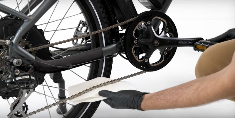 Rad Power Bikes provides a basic guide to cleaning your bike chain.