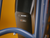 a black safe shield battery on a blue ebike