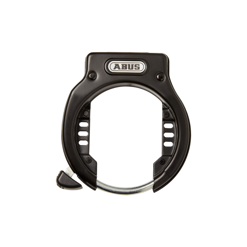 RadCity Wheel Lock by ABUS shown with the locking shackle engaged