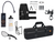 Rad safety accessories on a white background