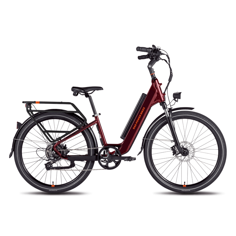 Electric City Bike Electric Commuter Bike Stylish Ebike RadCity 5 Plus Rad Power Bikes