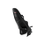 Back view of the Thule Yepp 2 Maxi Child Seat in midnight black
