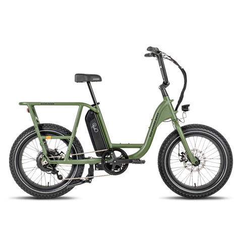 Green electric utility bike: the RadRunner 2