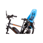 Image of Thule Yepp Maxi Child Seat in Blue installed on a RadCity 4