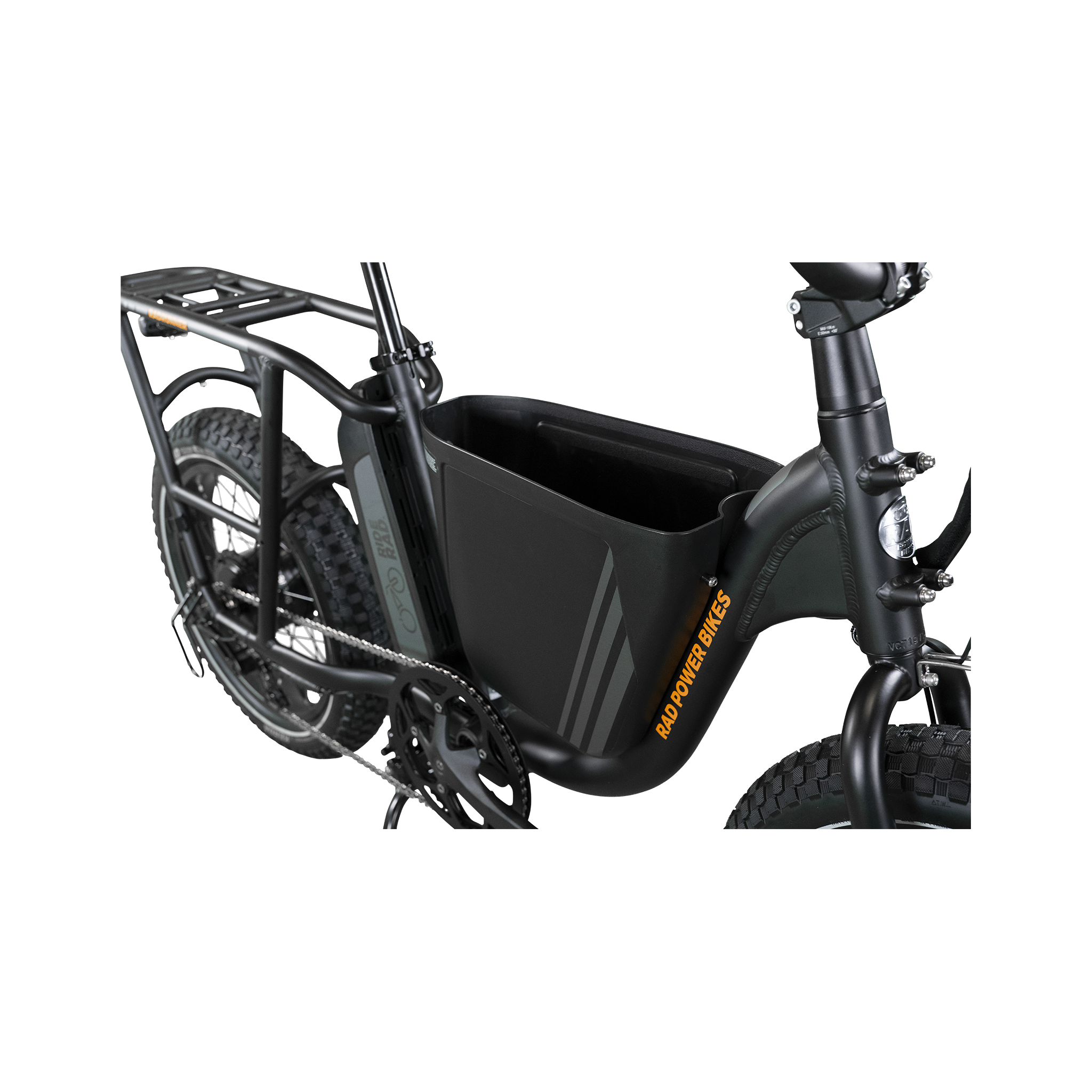 Top down view of an open RadRunner Center Console installed on a RadRunner
