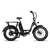 A pair of RadRunner Fenders installed on an ebike. 