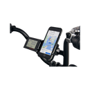 Close up image of GUB pro phone mount not on a bicycle with no phone