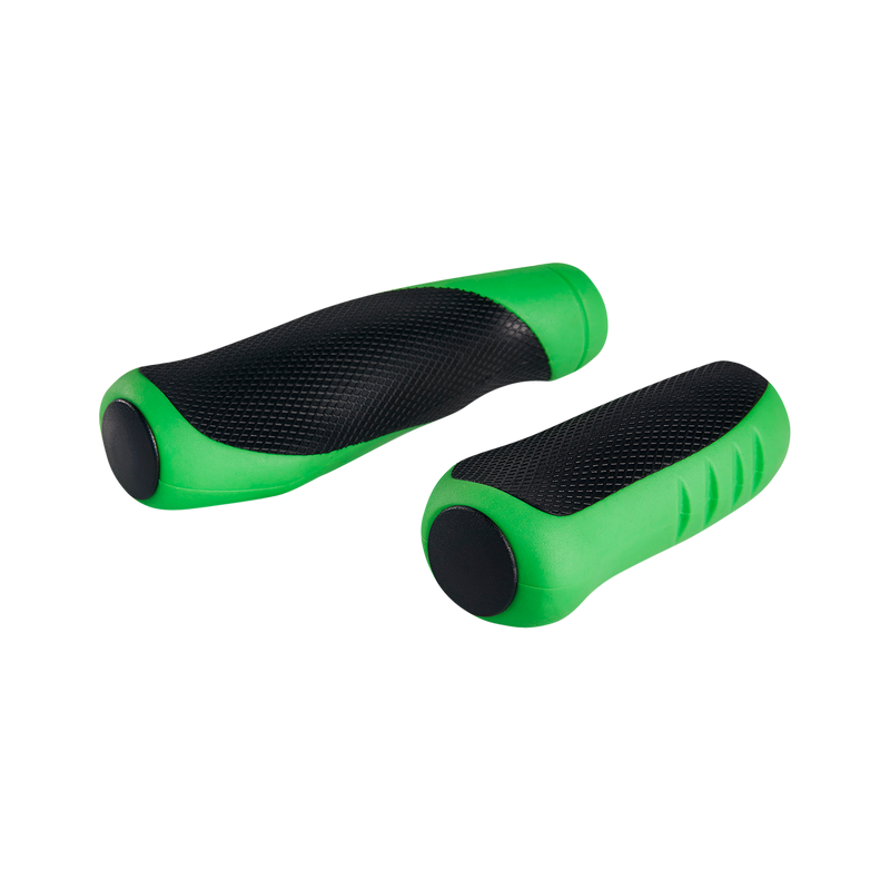 Green handlebar deals grips