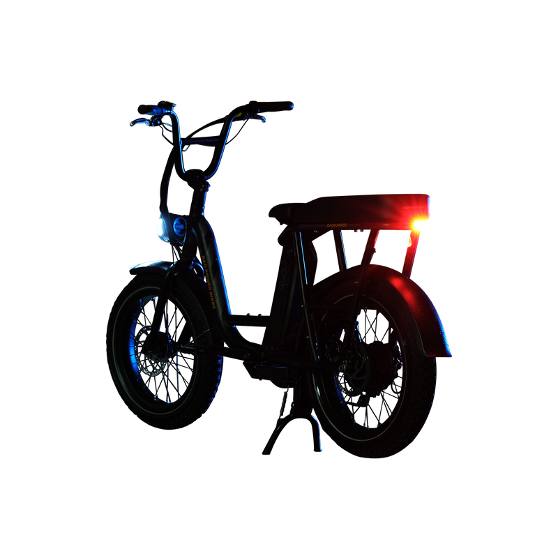 Rad power bike turn online on light