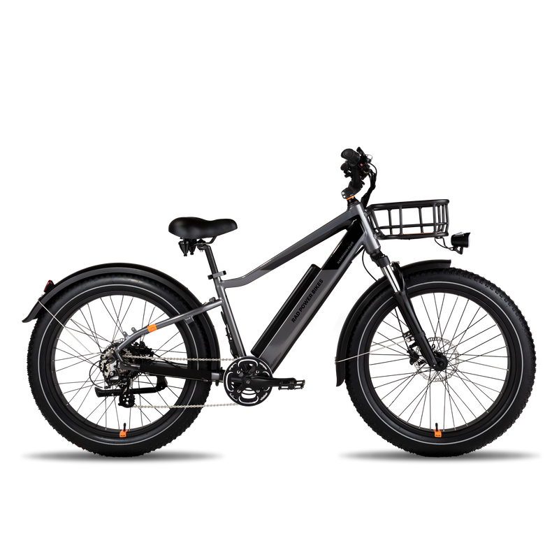 Picture of Rad Power Bikes ebike with front mounted basket