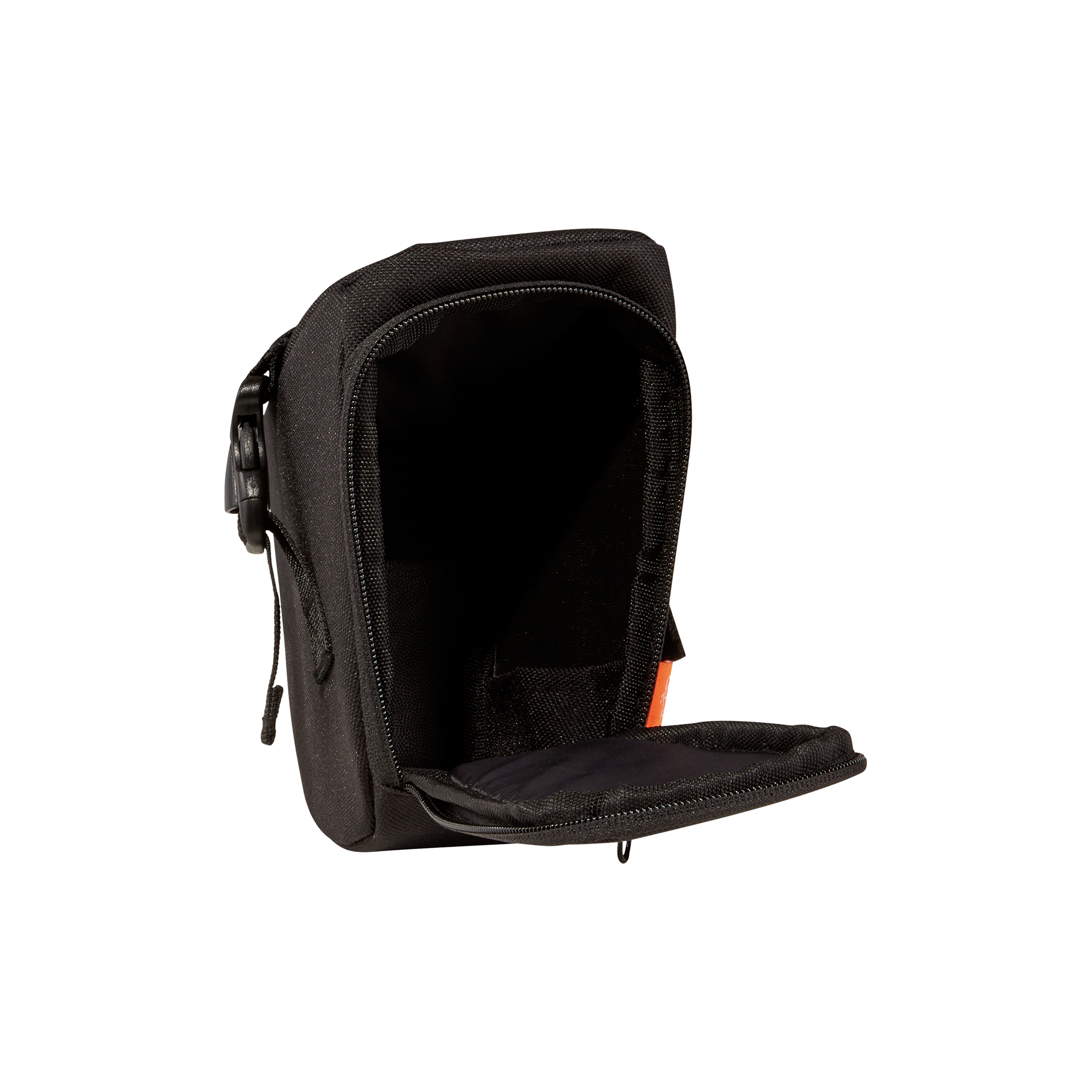 Saddle Bag zipper pocket open