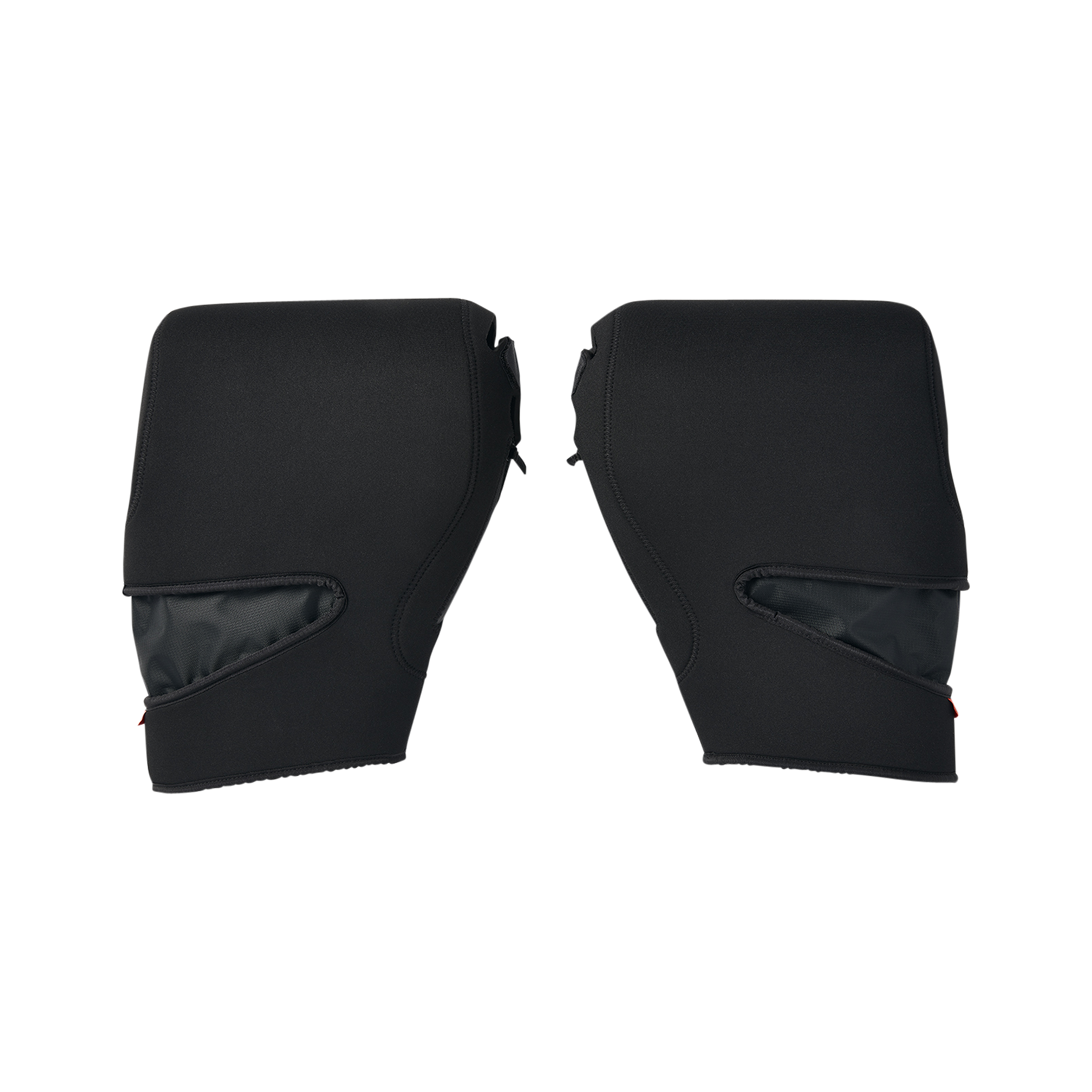 Handlebar mitts for winter riding on an electric bike