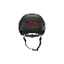 Side view of a black Hudson MIPS bike helmet.