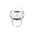 Back view of a white Hudson MIPS bike helmet.