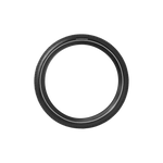 22" x 3" bike tire, black with reflective strip