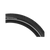 Close up of bike tire, showing reflective strip and Rad Power Bikes branding.