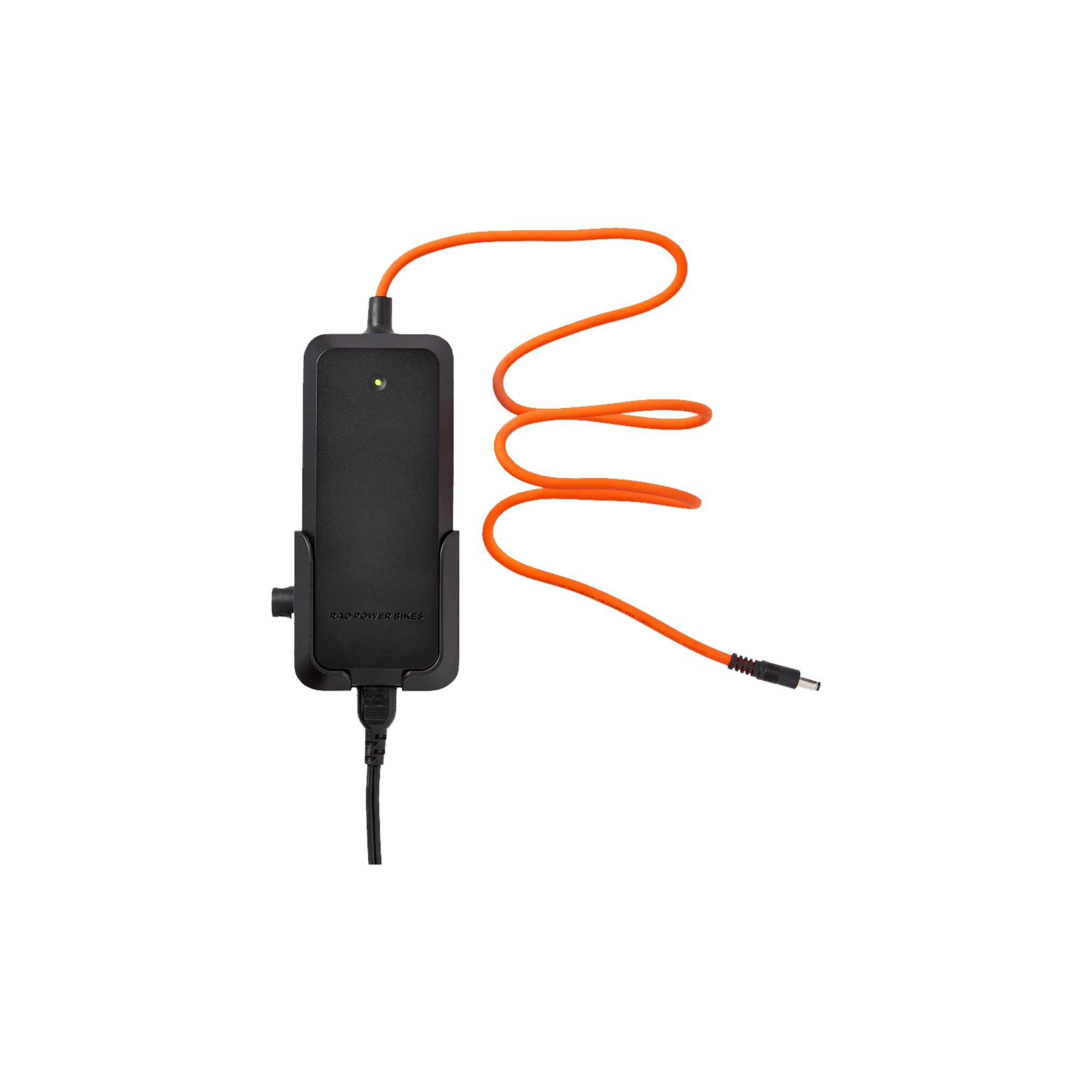 View of the Rad Battery Charger in the included wall mount
