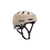 Angled front view of a matte sand Bern Macon helmet