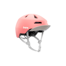 Side view of a black Bern kids' helmet