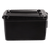 Side view of the Hardshell Locking Box for on-bike storage.