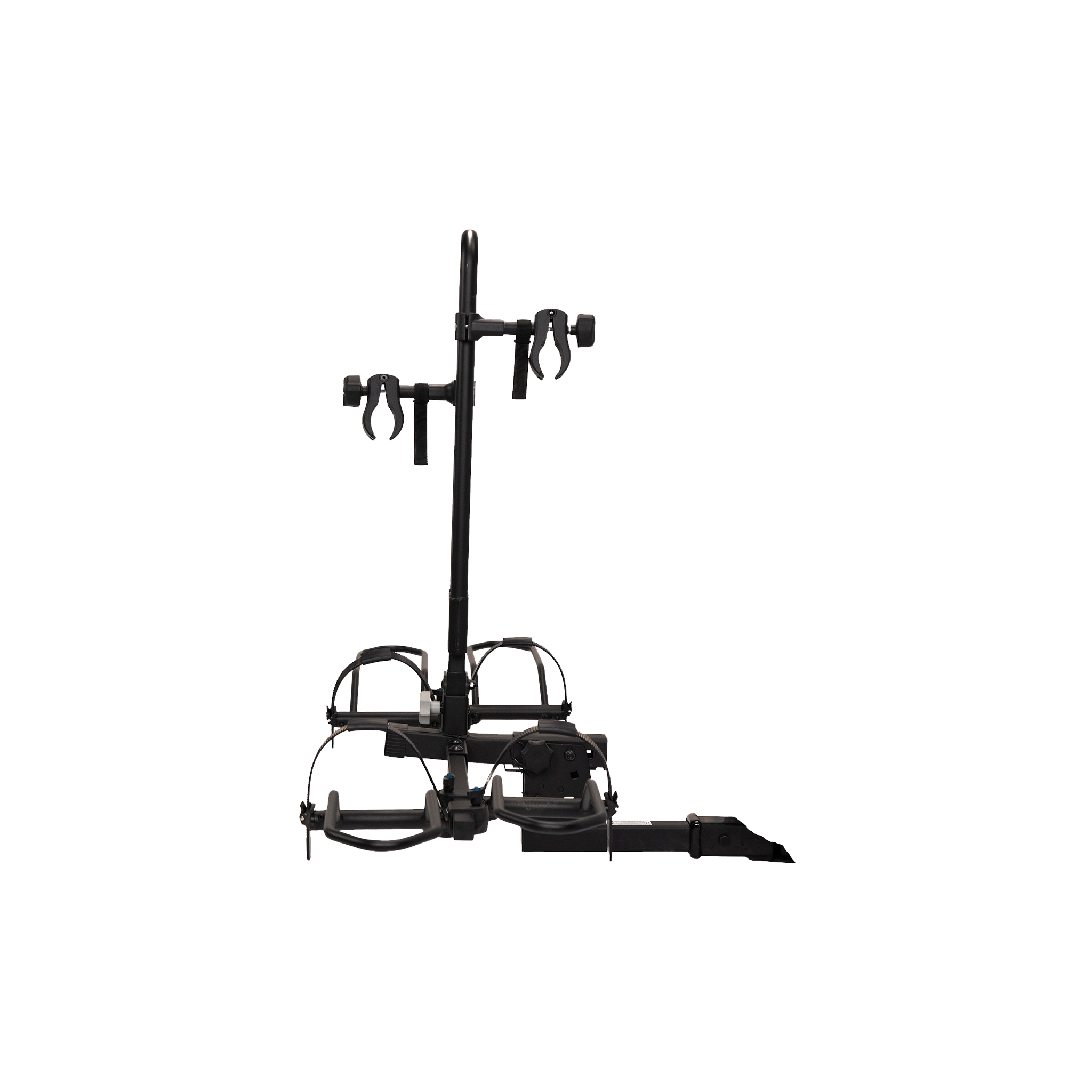 Side view of Hollywood Racks RV Rider Rack on plain background