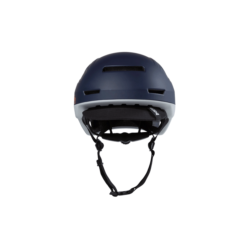 Front view of a Bern x Rad custom ebike helmet