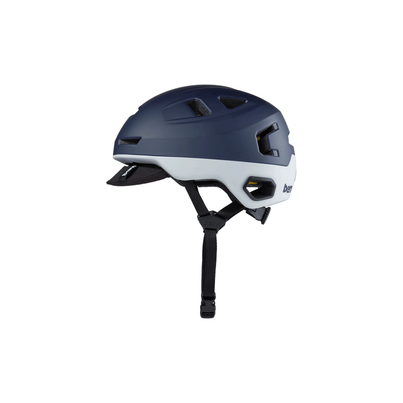 Side view of a Bern x Rad custom ebike helmet
