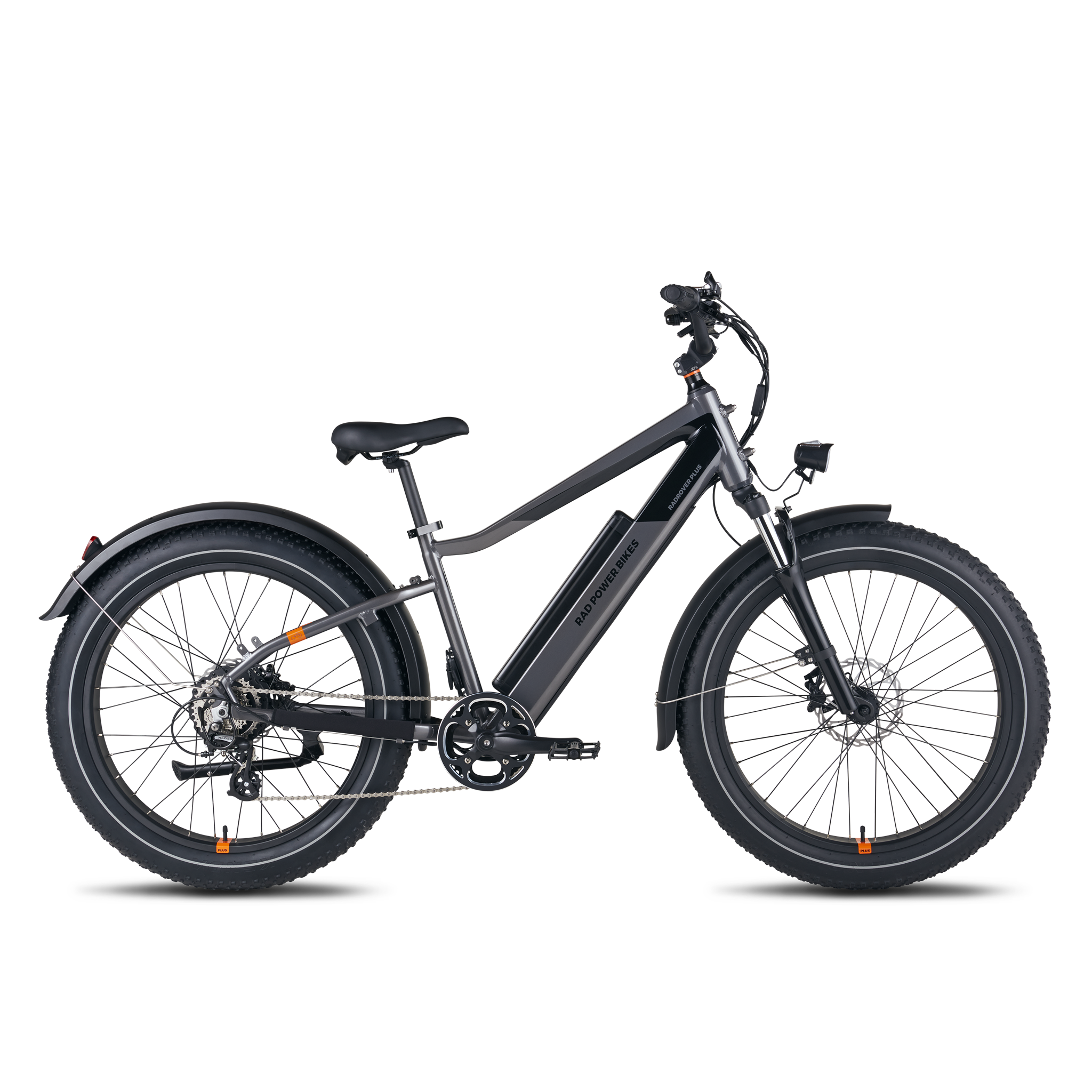 RadRover 6 Plus Electric Fat Tire Bike High Step Charcoal